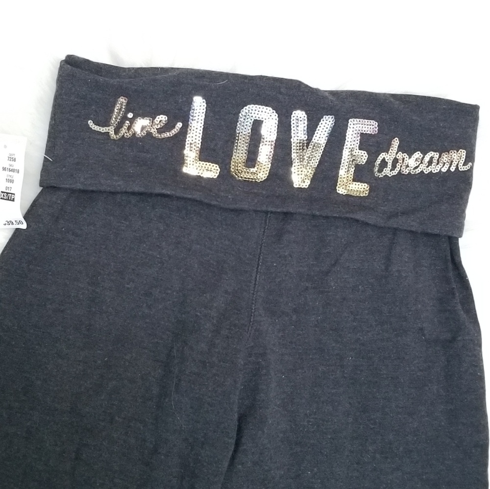 New with tagsSequin LIVE LOVE DEEAM pants - Picture 4 of 4